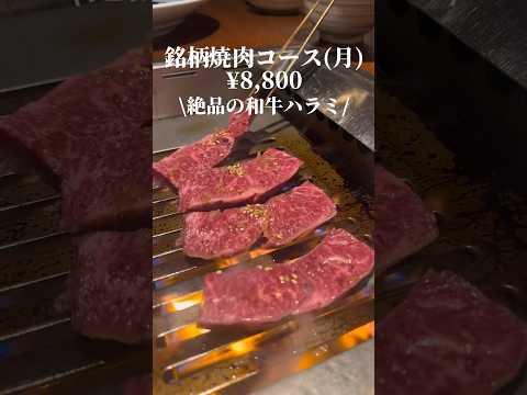 【コスパ良すぎな焼肉コース】#岐阜グルメ #焼肉 #コスパ最強