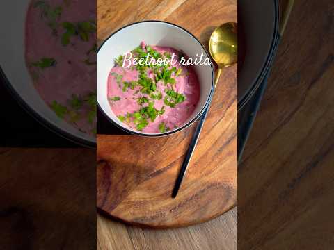 Beetroot raita! #beetroot #raita #glowingskin #shortvideo #shorts #recipe #homemade #aliabhatt