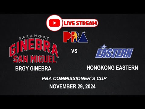 LIVE NOW! BRGY GINEBRA vs HONGKONG EASTERN | PBASeason49 |November 29, 2024|NBA2K24 Simulation Only