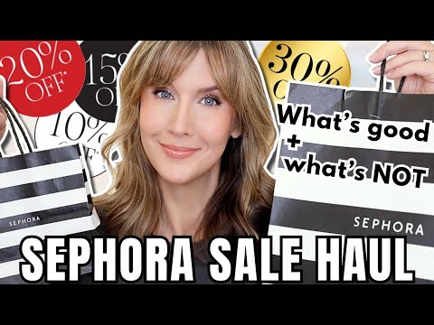 Sephora Sale Haul with Try-Ons | 2024 Sephora Savings Event