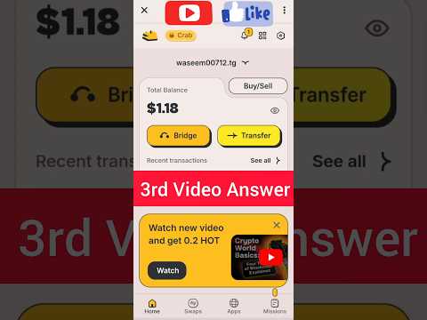 Hot wallet 3rd video answer | here wallet answer | hot wallet code words