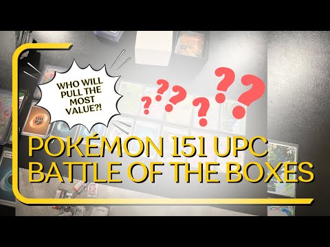 Most Epic Pokémon 151 UPC Box Battle Ever??? Record Amount of Hits!