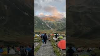 Raichosawa Camping Site, Tateyama. 2275m from sea level #camping #koreacamping #traveljapan #hiking