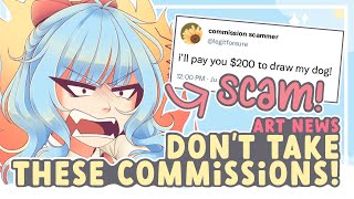 WATCH OUT For These FAKE COMMISSIONS! || SPEEDPAINT + COMMENTARY