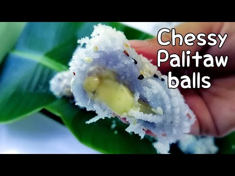 CHESSY PALITAW BALLS natural food coloring /blue ternate flower