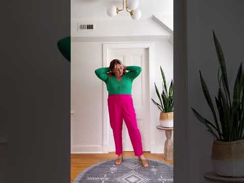 Plus size try on haul 💖💚 PENN. Spring 2023 workwear