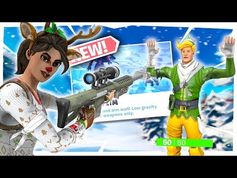 *NEW* ONE SHOT LTM IN FORTNITE BATTLE ROYALE! **ONLY SNIPERS**