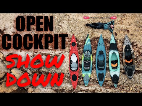 What's The Difference?! 5 Open Cockpit Recreational Kayaks Compared - Part 1