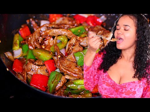 So Good! Steak and Pepper Stir Fry Recipe - Easy Pepper Steak