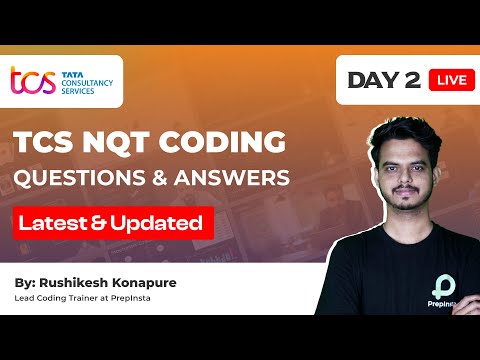 TCS NQT Coding Questions & Answers 2024| Off Campus Updates