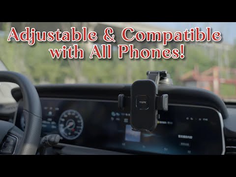 Ultimate Car Phone Holder Mount: Adjustable & Compatible with All Phones!