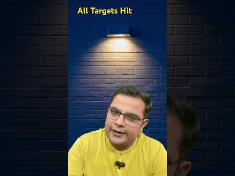 Today all targets hit intraday stock |book full profit