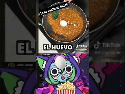 Reacionando a cocina en TikTok💀 #fypシ #tiktokrecipes #reaction  #shorts #vtuber