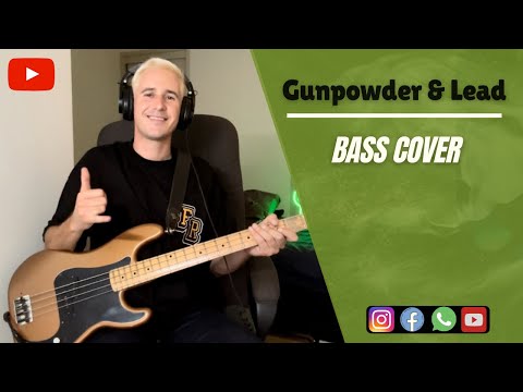 Country Bass Guitar • Gunpowder & Lead (Cover)