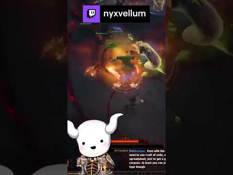 Nyx, master of hubris. "Just one last one" | nyxvellum on #Twitch