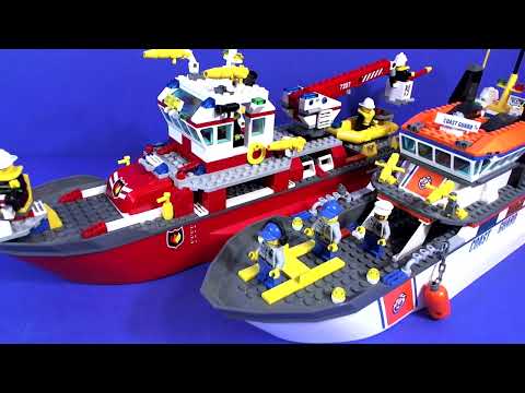 LEGO City Fire Boats Films.