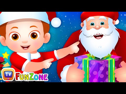 Santa is Coming, Christmas is Coming - ChuChu TV Funzone Christmas Rhymes for Kids & Toddlers