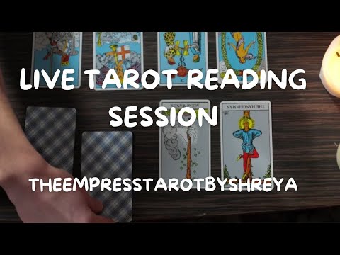 Free Reading Session #theempresstarotbyshreya #live #hinditarotreading #englishtarot