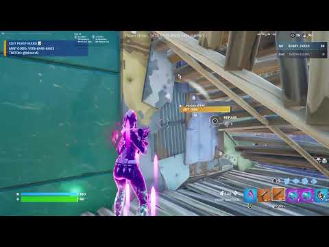 Playing Fortnite (Trying to get a win)