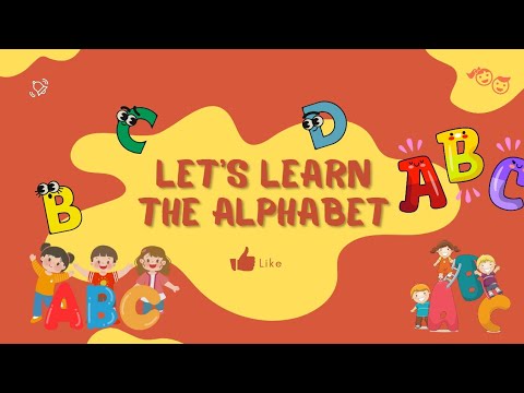 let' learn the alphabet -english educational video -kids vocabulary -learn English for kids-