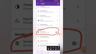 Phonepe fingerprint lock | phone pe app me fingerprint 🔐lock 🔐 lagane kikhhe #shorts #shortvideo