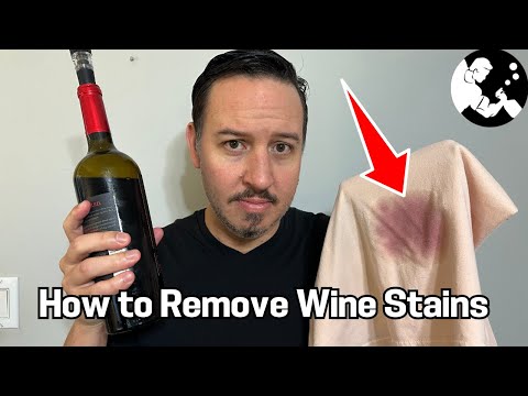 How to Remove Wine Stains From Clothes