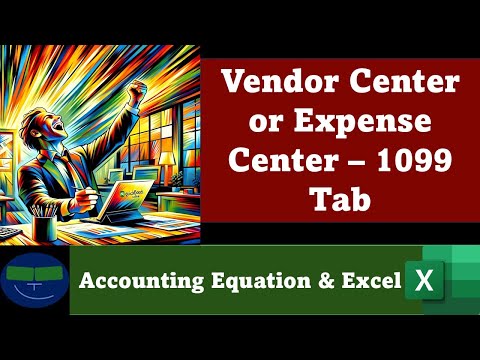 Vendor Center or Expense Center – 1099 Tab 7 QuickBooks Online 2025