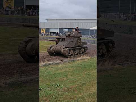 World’s oldest running American Medium tank - The M3 Grant with 494 armour holes -TANKFEST 2024