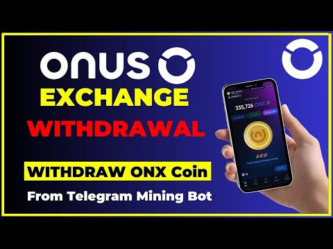 Onus Token Withdrawal || How To Withdraw ONX Token From Telegram Mining #Tap2Earn #Airdrop #ONUS