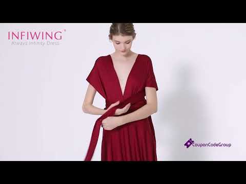 How to wear a multiway bridesmaid dress | Bridesmaid Dress | Prom Dress