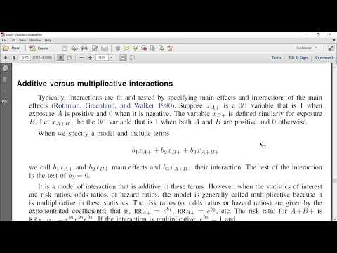 New in Stata 18: Relative excess risk due to interaction (RERI)