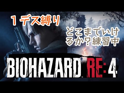 #13【バイオハザードRE4】バイオ１デス縛りの練習でPROFESSIONALクリアまで【BIOHAZARD RE:4】