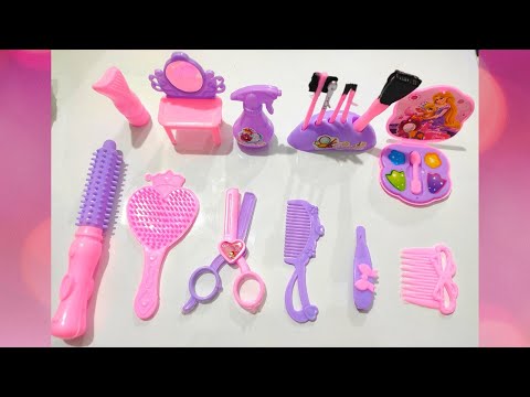 DIY unboxing/Miniature/Barbie set/ Doll Makeup Kit/Doll set