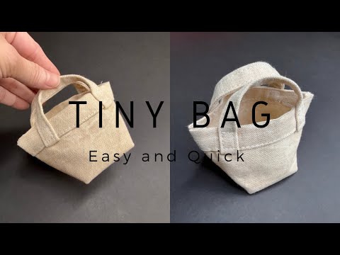 🌸How to Sew Cute TINY BAG ❤️Gifts Bag Ideas So Easy and Quick @AmyGDIY