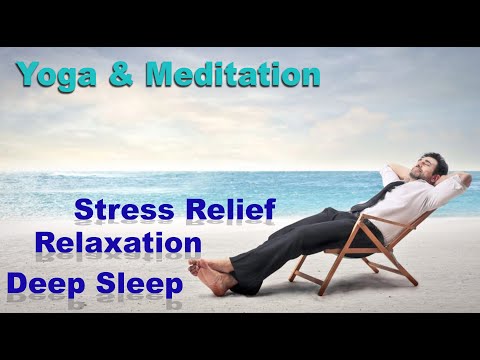 YOGA Meditation Relaxing Sleep Music | Deep Sleeping & Stress Relief | Fall sleep | Beautiful Nature