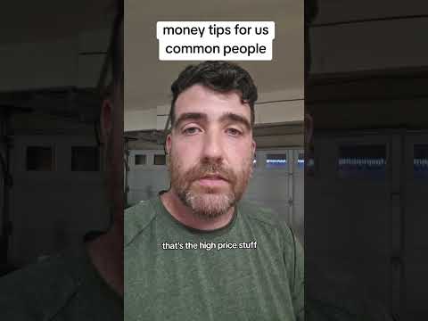 Poor man money tip: Look low