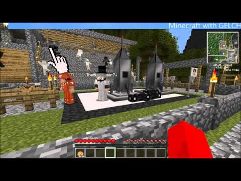 Minecrafting With GELCH: Evohaler & The Highlander Fly To The Moon (real time wait & banter)