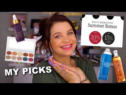 Sephora VIB Sale Recommendations Summer 2019 Makeup + Skincare Picks