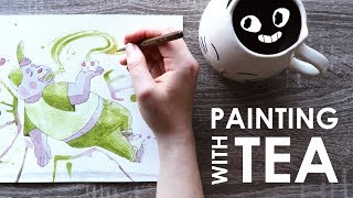 PAINTING with TEA