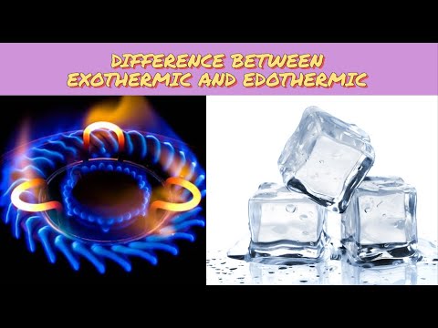 Difference between exothermic and endothermic reactions| Exothermic|Endothermic #chemistrynotes