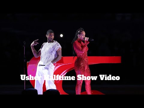 Usher Halftime Show Video Full