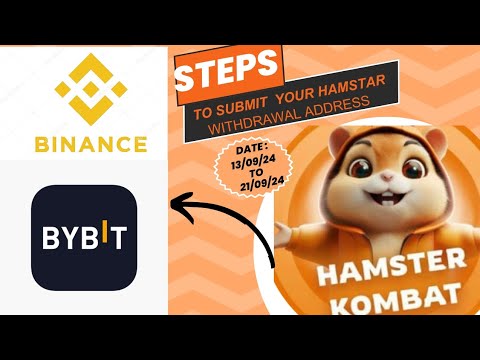 HOW TO SUBMIT HAMSTER KOMBAT WITHDRAWAL ADDRESS  ( BINANCE & BYBIT EXCHANGE) (full video)