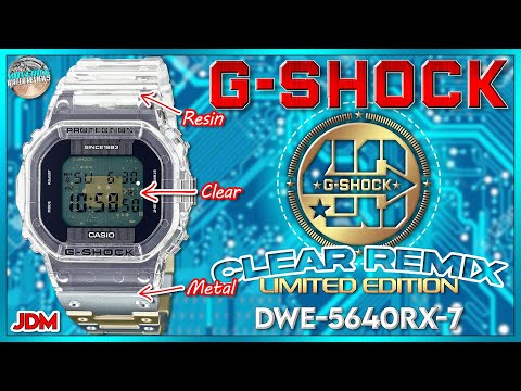 G-Shock Goes Nuts! | G's 40th Anniversary Clear Remix Limited Edition DWE-5640RX-7 Unbox & Review