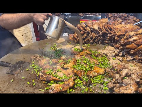 Crazy Street Food Lahore | Arif Chatkhara House Pakistani Street Food Lahori Chicken Tawa Piece