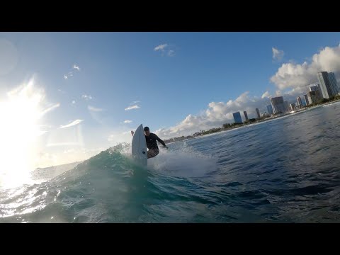 POV: Surfing Shoulder High Waves at Second Hole