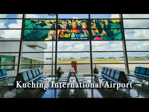 Kuching International Airport【Full Tour in 4k】