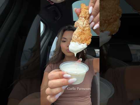 Wing Stop Garlic Parmesan & Hot Honey Rub ASMR #mukbang