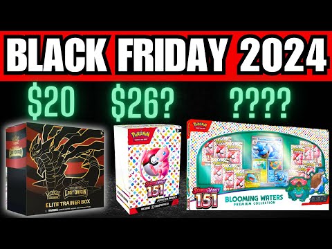 Pokemon 151 Restocks: Best Black Friday Pokemon deals 2024!