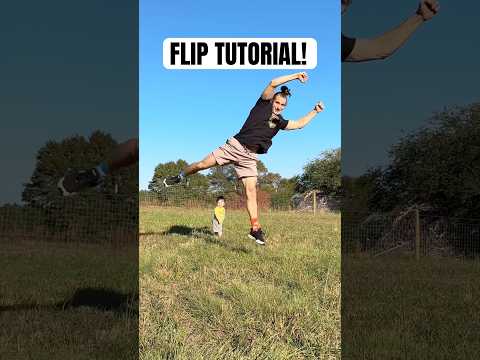 HOW TO “FRISBEE” FLIP IN 3 STEPS 🤯