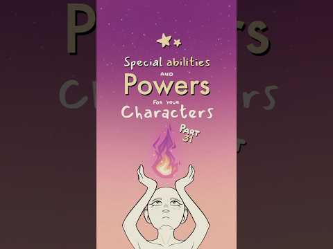 special ability and power ideas for your characters, part 31 🍔#writing #oc #originalcharacter #art